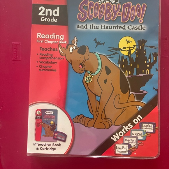 Leap Frog/Leap Pad 2nd Grade Reading Scooby-Doo And The Haunted Castle - Picture 3 of 3